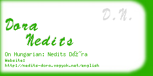 dora nedits business card